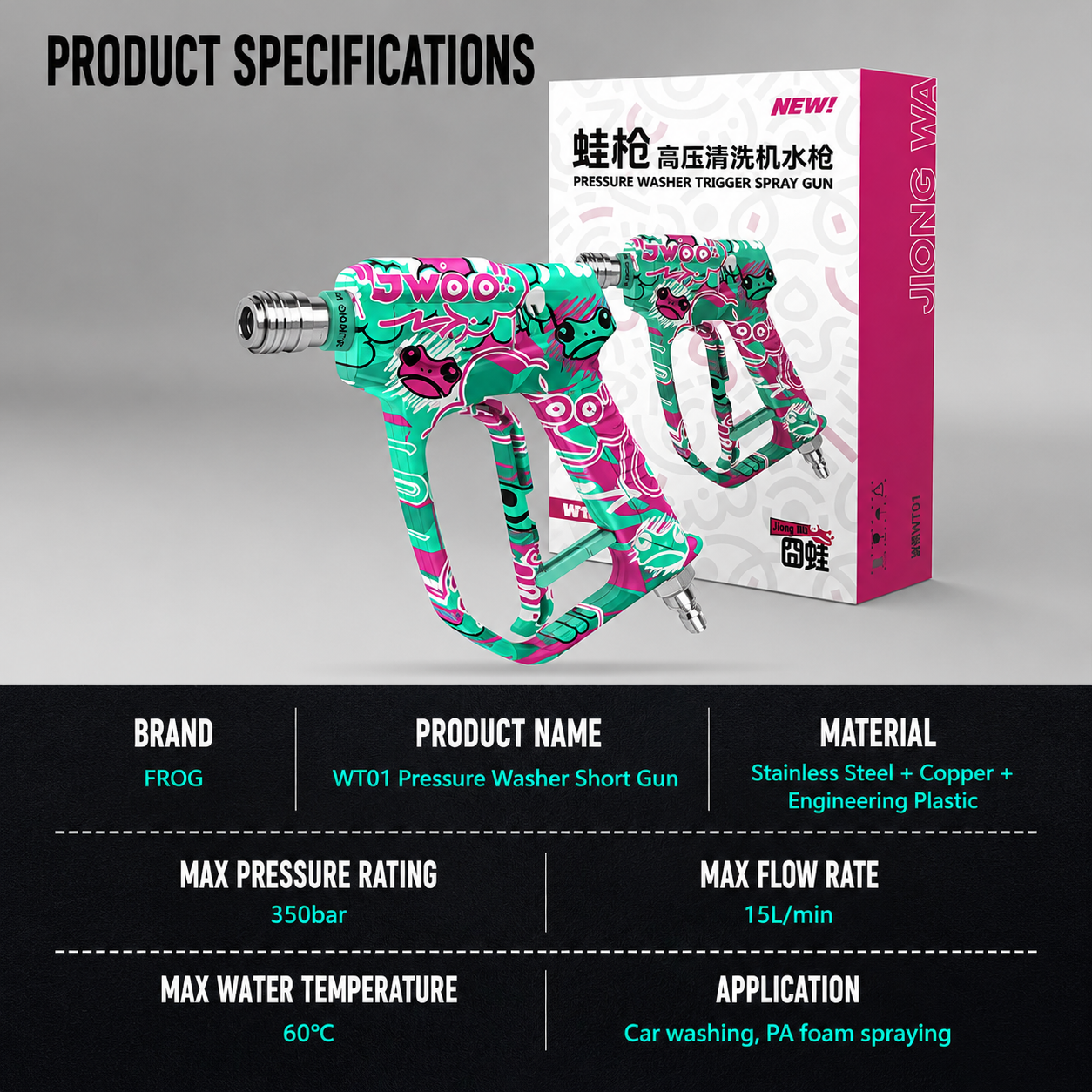 [PROMO] WT01 Grafitti Pressure Washer Short Gun image 3
